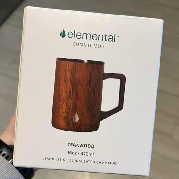 Elemental 16 oz Summit Mug Teakwood - Picture 6 of 6
